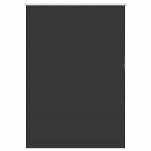 vidaXL Jaluzea cu role opace negru 110x130 cm Lățime material 105,7 cm