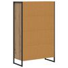 vidaXL Dulap pentru cărți Stejar artizanal 68 x 30 x 108.5 cm