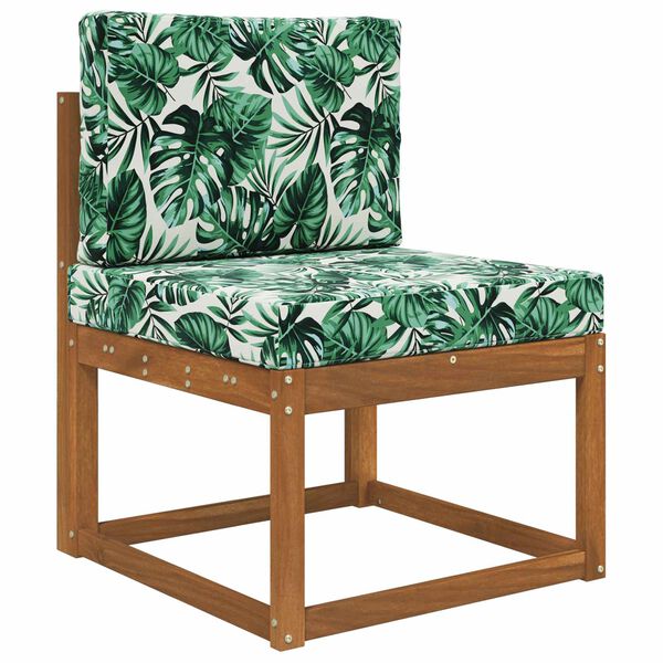 vidaXL Perna pentru canapea de exterior 2 pcs Model cu frunze