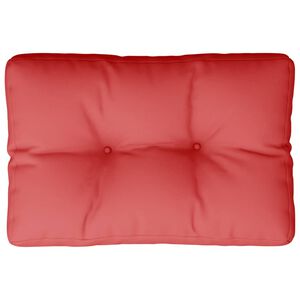 vidaXL Pernă pentru paleți, roșu, 50x40x12 cm, material textil
