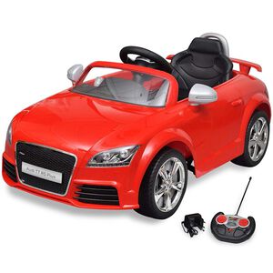 vidaXL Mașinuță pentru copii Audi TT RS, cu telecomandă, roșu