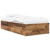 vidaXL Cadru de pat la sol Lemn vechi 80 x 200 cm Lemn prelucrat
