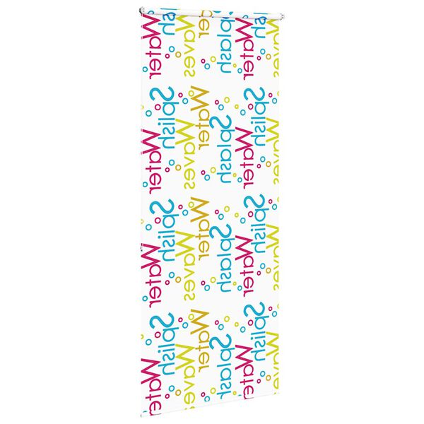 vidaXL Jaluzea cu rolă de duș 110x240 cm lățime material 106 cm