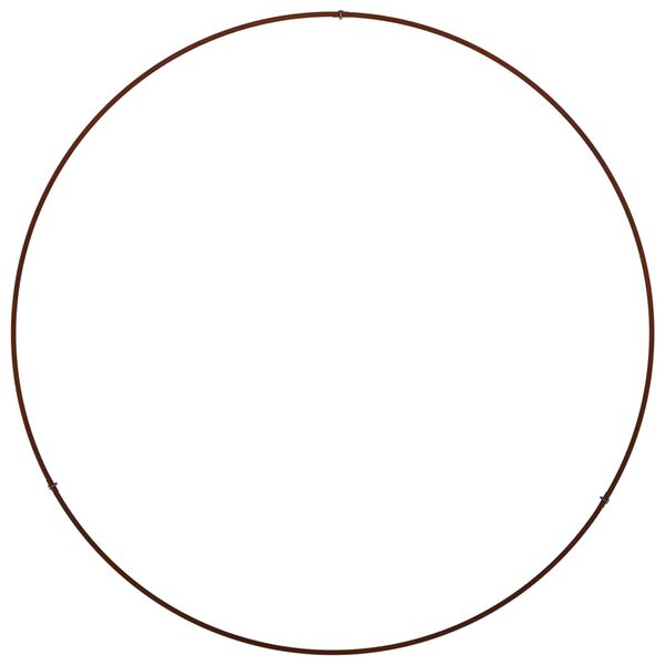 vidaXL Inele pentru vaze 5 pcs Maro 80 x 80 x 20 cm