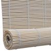 vidaXL Jaluzele din bambus natural tip rulou, 2 buc., 120 x 160 cm
