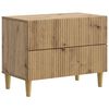 vidaXL Dulap de noapte Stejar Artizanal 62 x 34,5 x 48 cm