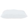 vidaXL Pernă cu pernă Alb Poliester