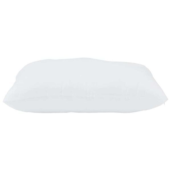 vidaXL Pernă cu pernă Alb Poliester