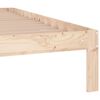vidaXL Cadru de pat King Size, 150x200 cm, lemn masiv