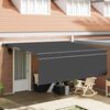 vidaXL Cortina Retractabilă Antracit 400 &times; 300 cm