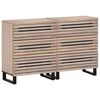 vidaXL Dulapuri, 2 buc., 60x34x75 cm, lemn masiv de mango
