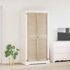 vidaXL Ușă de Dulap cu ușă 2 pcs natural 170 x 2,1 x 39,5 cm