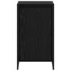 vidaXL Bufet Stejar Negru 43 x 36 x 75,5 cm Lemn compozit