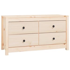 vidaXL Dulap lateral, 100x40x54 cm, lemn masiv de pin