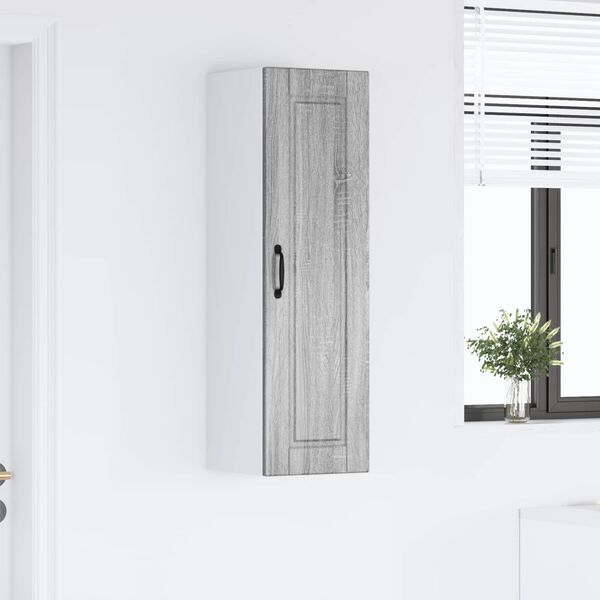 vidaXL Dulap de bucătărie Gri Sonoma 30 x 31 x 100 cm Lemn compozit
