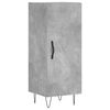 vidaXL Servantă, gri beton, 34,5x34x90 cm, lemn compozit