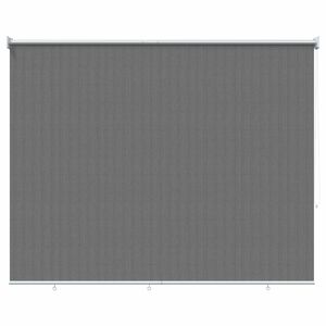 vidaXL Jaluzea exterioară cu blocare UV de 90% Gri deschis HDPE