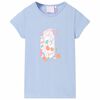 vidaXL Tricou pentru copii, albastru, 116
