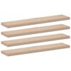 vidaXL Rafturi plutitoare, 4 buc., 110x23,5x4 cm, lemn prelucrat