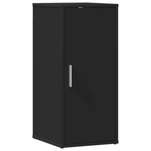 vidaXL Pantofar, negru, 32x35x70 cm, PAL