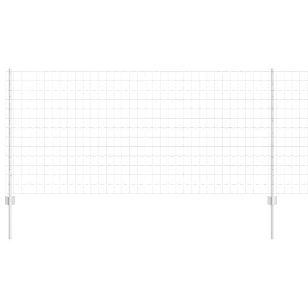 vidaXL Gard cu St&acirc;lp Argintiu 1 x 10 m Oțel