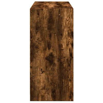 vidaXL Dulap, stejar fumuriu, 77x48x102 cm, lemn prelucrat