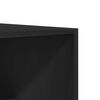 vidaXL Șifonier, negru, 100x50x200 cm, lemn prelucrat