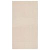 vidaXL Covor Shaggy bej 120x183 cm poliester