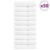 vidaXL Prosoape m&acirc;ini premium, SOLUND 50 buc alb 50x100cm 600gsm