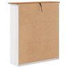vidaXL Hutch ASKIM Alb 91 x 30 x 104 cm Lemn masiv de pin