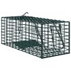 vidaXL Capcană pentru animale Verde 31 x 13 x 12cm Oțel