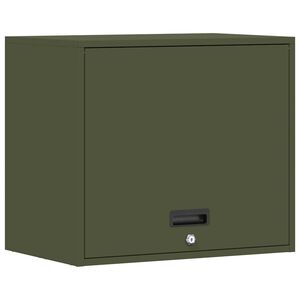 vidaXL Dulap de perete pentru garaj Olivengr&oslash;nn 60 x 40 x 53 cm