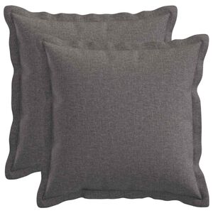 vidaXL Husă pentru pernă 2 buc. HOUTEN Gri deschis 30 x 30 cm