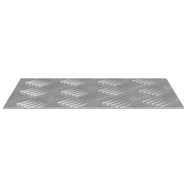 vidaXL Trepte Dreptunghiular 2 pcs Argintiu 30 x 20 cm Aluminiu
