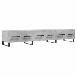vidaXL Comodă TV, gri beton, 150x36x30 cm, lemn prelucrat