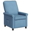 vidaXL Fotoliu recliner albastru 69 x 95 x 101 cm Țesătură