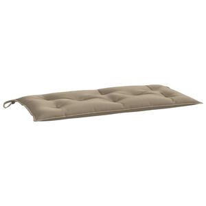 vidaXL Pernă bancă de grădină, gri taupe, 110x50x7 cm, material oxford
