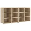 vidaXL Pantofare, 2 buc., stejar sonoma, 52,5x30x50 cm