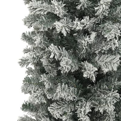 vidaXL Arcadă pom de Crăciun cu zăpadă pufoasă, 240 cm