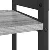 vidaXL Raft pentru cărți sonoma gri 80 x 30 x 85 cm Lemn compozit