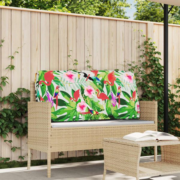 vidaXL Pernă Floral Multicolour 120 x 60 x 12 cm Material Oxford