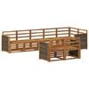 vidaXL Set de canapele de exterior 7 buc.