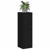 vidaXL Suport pentru plante 2 pcs Stejar Negru 25 x 25 x 80 cm