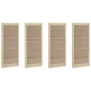 vidaXL Ușă de Dulap cu ușă 4 buc. natural 49,5 x 2,1 x 110 cm