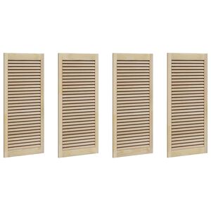 vidaXL Ușă de Dulap cu ușă 4 buc. natural 49,5 x 2,1 x 110 cm