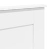 vidaXL Tăblie cap cu headboard Alb 180 cm Lemn compozit
