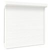 vidaXL Obturator rulant Manual Alb 160 x 150 cm Aluminiu și Poliuretan