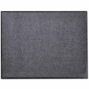 vidaXL Covoraș de ușă, gri, 90x60 cm, PVC