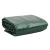vidaXL Prelată, verde, 5x6 m, 650 g/m&sup2;