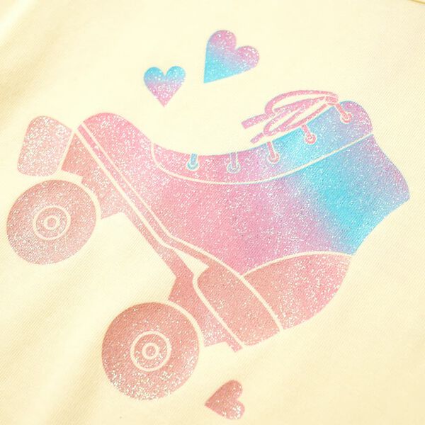 Tricou pentru copii, galben pal, 116